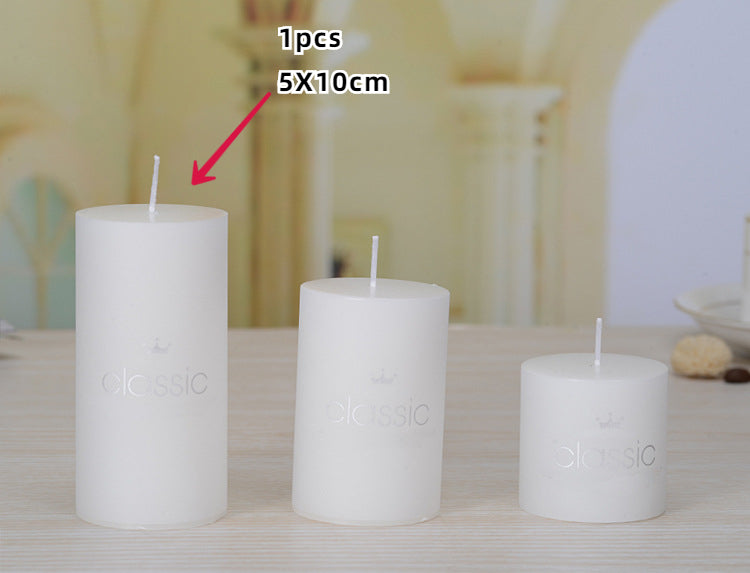 Scented Candle Classic Column Birthday Romantic