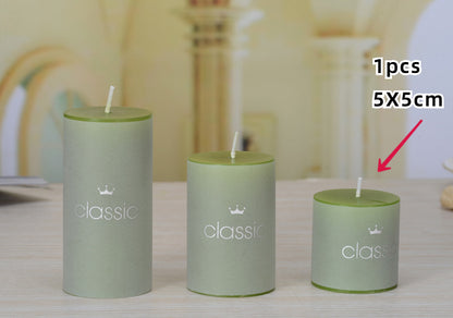 Scented Candle Classic Column Birthday Romantic