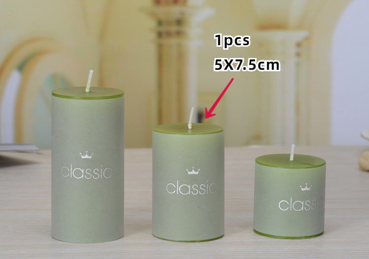 Scented Candle Classic Column Birthday Romantic