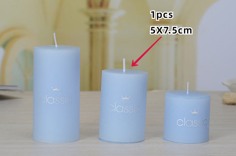 Scented Candle Classic Column Birthday Romantic