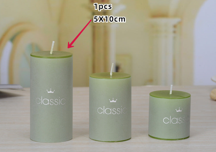 Scented Candle Classic Column Birthday Romantic