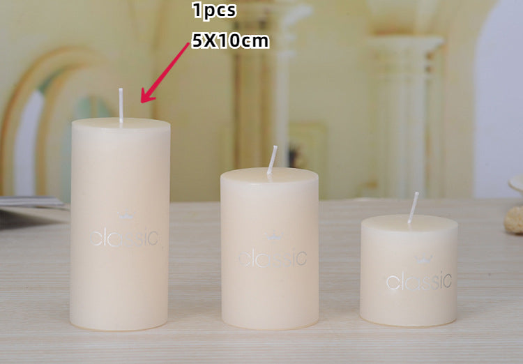 Scented Candle Classic Column Birthday Romantic