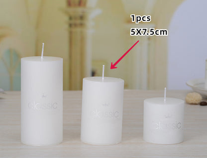 Scented Candle Classic Column Birthday Romantic